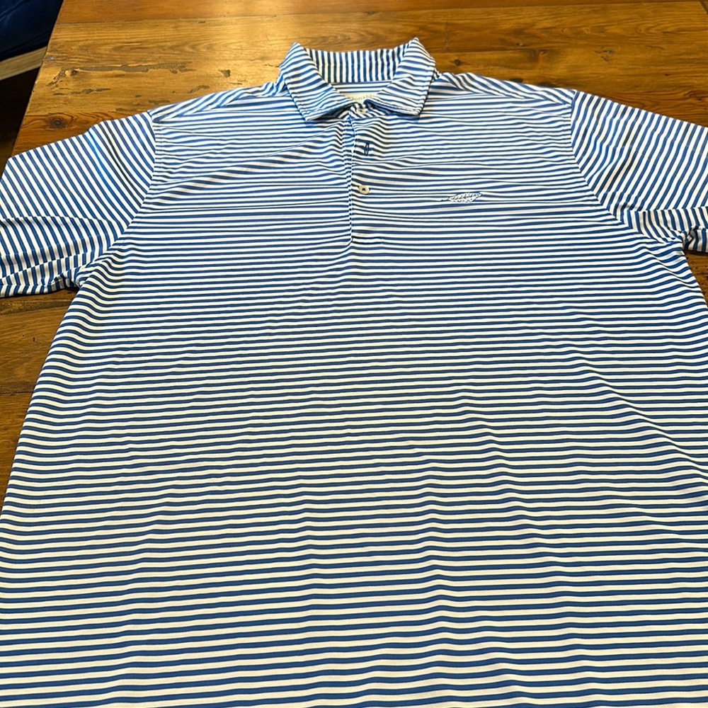 Donald Ross golf shirt with Springcreek logo